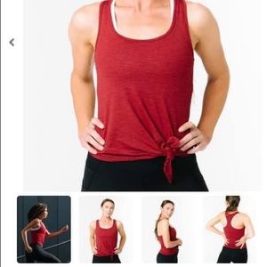 Zyia knot just a cute tank